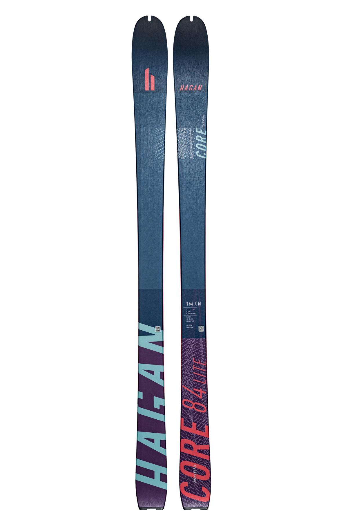 Hagan '23-'24 Core Carbon 84 Backcountry Touring Ski - HAGAN Ski