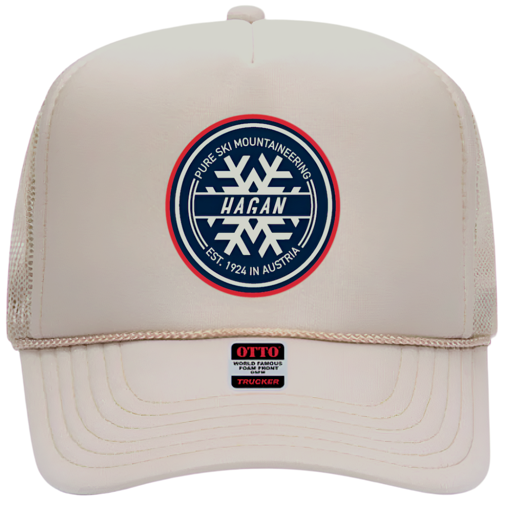 Classic Trucker Hat | Snowflake Patch